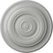 Ekena Millwork Niobe Ceiling Medallion (Fits Canopies up to 8 5/8"), Hand-Painted Frost, 18"OD x 1 1/2"P CM18NIFRF - alternate 1